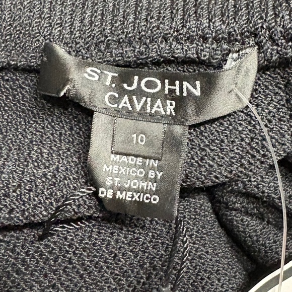 St. John caviar size 10 with tags wool blend skirt - Picture 4 of 6